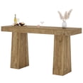 thumbnail image 1 of Fnova 63 Inch Counter Height Bar Table with Thickened Tabletop, Tall Bar Table for Kitchen, Home Bar Pub, Basement, 1 of 12