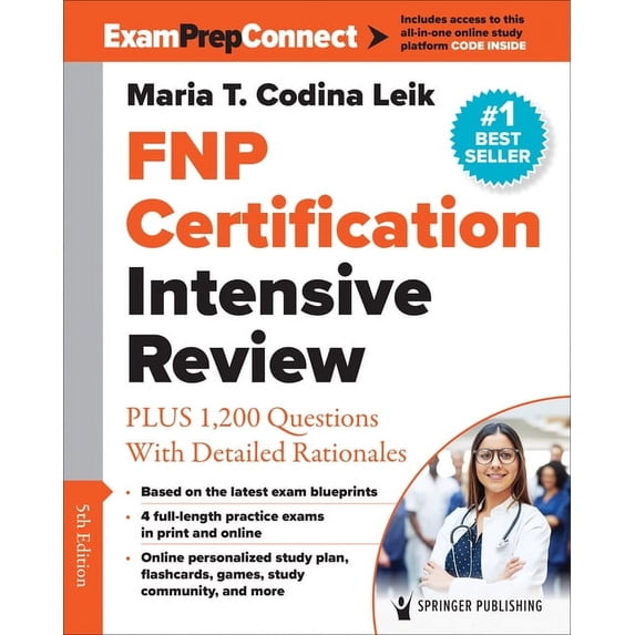 Maria T Codina Leik FNP Certification Intensive Review, Paperback ...