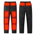 thumbnail image 1 of Fnyoxu 10 Heating Areas Heated Pants for Men,Heated Pants with Fleece,Lightweight USB Electric Heated Pants with 3 Heating Level (Battery Pack Not Included), 1 of 7