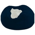 thumbnail image 1 of Fnyoxu 1pc Chair Cover Large Circular SoftFluffy Comfortable Velvet Sofa Cover for Living Room Bedroom Office Home Decoration ONLYCover NO FILLER 135cmx65cm, 1 of 3