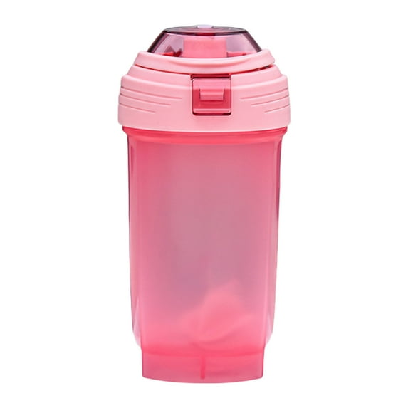 Fnyoxu 24oz Protein Shaker Bottle with Built-in Stirring - BPA-Free Heat Resistant Gym Cup, Leak Proof Food-Grade Plastic for Supplements & Meal Replacement Shakes
