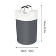 thumbnail image 1 of Fnyoxu 82L Laundry Basket,Large Laundry Hamper with Long Reinforced Handles,Collapsible Freestanding Clothes Hamper,Storage Basket for Bedroom,Bathroom, 1 of 9