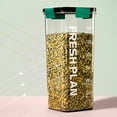 thumbnail image 1 of Fnyoxu Airtight Cereal Storage Container with Lids,Clear Airtight Kitchen Food Storage Container for Grain,Sugar,Flour,Rice,Nut,Snacks, 1 of 9