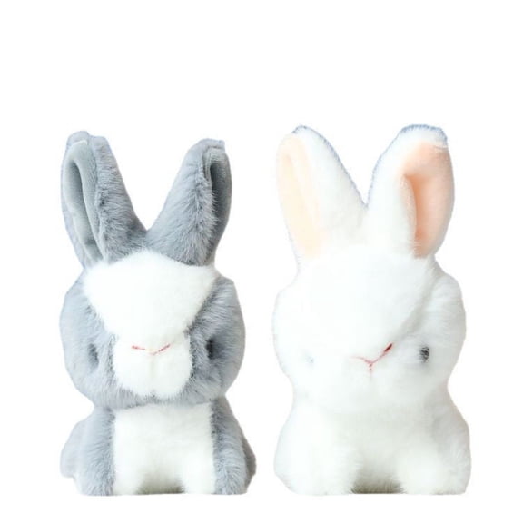 Fnyoxu Bunny Plush Keychain Toys For Kids, Stuffed Rabbit Plushie Backpack Purse Pendant Dolls Gift For Children