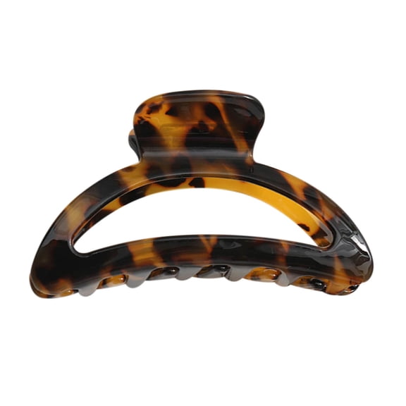 Fnyoxu Claw Clip - Strong Grip,Comfortable Open Cutout Design - Ideal for Long,Thin To Medium,Curly,Or Wavy Hair - for All Hair Textures