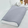thumbnail image 1 of Fnyoxu Cooling Pillow Protector 20x19 Inch for Memory Foam & Latex Pillows - Ice Silk Cover with 3D Texture, Breathable Hotel Quality, 1 of 6