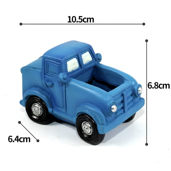 Fnyoxu Creative Meat Flower Pot Set Combination Personalized Cute Car Meat Plant Flower Pot