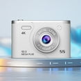 thumbnail image 1 of Fnyoxu Digital Camera, 1080P FHD Photography with 8X Digital Zoom and Electronic Stabilization, 24MP Portable Rechargeable Camera for Students, Compact Beginner Camera with LCD Screen, 1 of 8