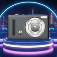 thumbnail image 1 of Fnyoxu Digital Camera 1080P HD, 64MP Photography with 18X Zoom, Electronic Stabilization, 2.4 Inch Screen, Portable Student Camera for Vlogging, Rechargeable Lightweight Design, 1 of 6
