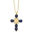 thumbnail image 1 of Fnyoxu Europe and The United States Zirconia Pendant Our Lady of The Necklace Women's Collarbone Chain, 1 of 2