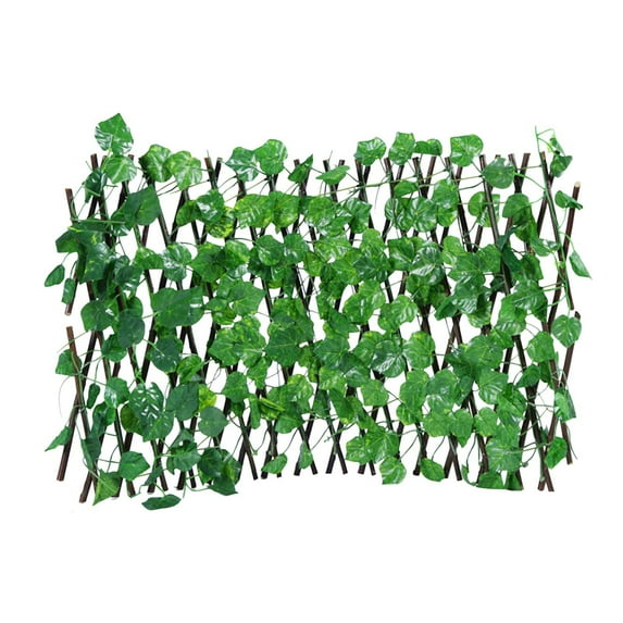 Fnyoxu Expanding Fence Retractable Fence,Artificial Garden Plant Fence Protected