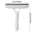 thumbnail image 1 of Fnyoxu Glass Cleaning Tool Household Tool Washing Mirror Water Window Wiper Silicone Scraper Cleaning Window Spray Brush Scraper, 1 of 6