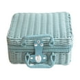 thumbnail image 1 of Fnyoxu Imitation Rattan Box Retro Portable Storage Box Wedding Photography Decoration Photo Souvenir Rattan Organizing Box, 1 of 7