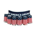 thumbnail image 1 of Fnyoxu Independence Day Themed Drink Holder Beer Belt Creative Picnic Party Belt, 1 of 1