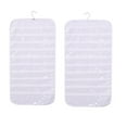 thumbnail image 1 of Jewelry Organizer Hanging with 80 Transparent Pockets, Non-Woven Fabric Storage Bag for Earrings and Accessories, Space-Saving Door Hanger Included, 1 of 7