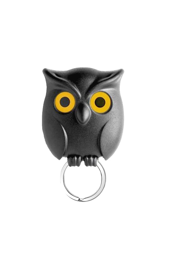 Key Holder, Owl Shape Magnetic Organizer Hook - Wall Mounted Keychain Hanger - Novelty Friendship Charm Key Hanging Ring - For Home Decor Show