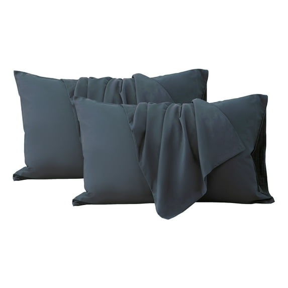 Fnyoxu Microfiber Pillowcase Cover - Queen Size 20x30 Inch, Ultra-Soft Envelope Closure Pillow Case, Shrink & Fade Resistant (Single Cover)