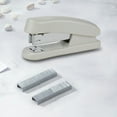 thumbnail image 1 of Fnyoxu Mini Stapler 12-Sheet Capacity Dual Mode, Ultra-Light 0.08 lb Portable with Finger Press Design, Compact for Student Office Supplies, 1 of 6