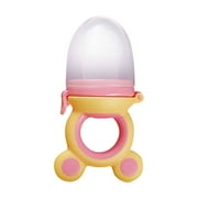 Fnyoxu Mother and Baby Supplies Baby Fruit and Vegetable Music Silicone Music Baby Nutrition Fruit and Vegetable Mesh Bag Complementary Food Feeder