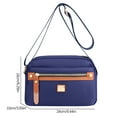 thumbnail image 1 of Fnyoxu Nylon Crossbody Bag,Lightweight Crossbody Bag with Multiple Pockets and One Shoulder Nylon Fabric for Women, 1 of 2