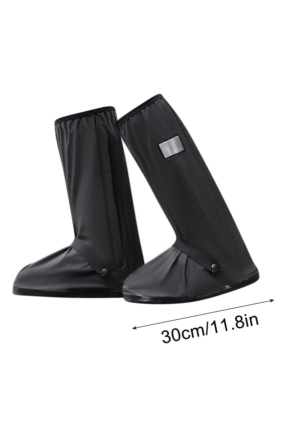 Outdoor Non-slip Waterproof Thickened Abrasion Rain Boots Foot Cover(L)(C)