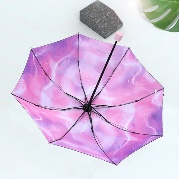 Fnyoxu Romantic Travel Umbrella Windproof Umbrella 99% Foldable Portable Umbrella Men & Women Umbrellas 8- Umbrella Stand