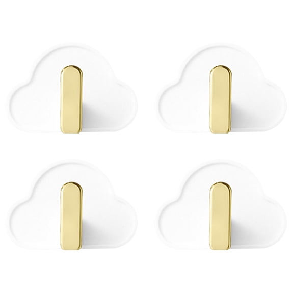 Fnyoxu Self-designed Light Luxury Cloud Cloud Hook Hook Hook without Punching Wall Strong Hook Key Hook
