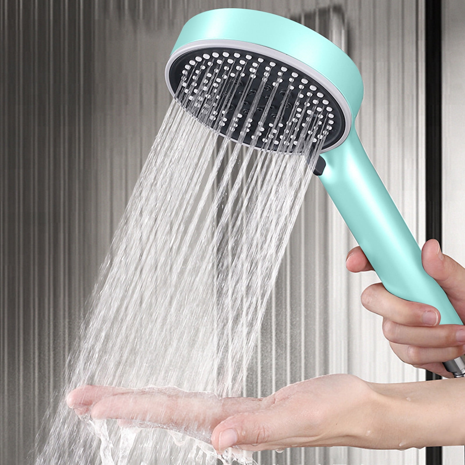 Fnyoxu Shower Head - High-Pressure Handheld Showerhead - Hard Water ...