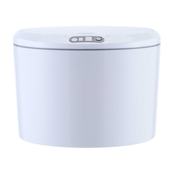 Fnyoxu Trash Can, Bathroom Smart touchless Trash Can 2 Gallon Automatic Motion Sensor Rubbish Can with Lid Electric Narrow Small Garbage Bin for Kitchen, Office, Living Room, toilet, Bedroom, RV