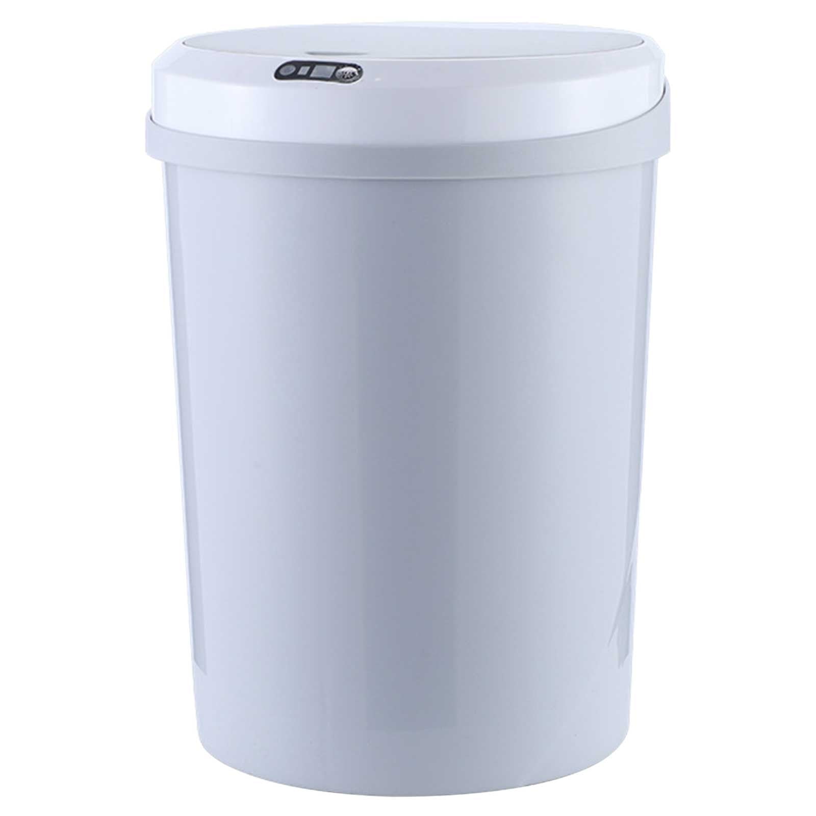 Fnyoxu Trash Can, Bathroom Smart touchless Trash Can 2 Gallon Automatic Motion Sensor Rubbish Can with Lid Electric Narrow Small Garbage Bin for Kitchen, Office, Living Room, toilet, Bedroom, RV