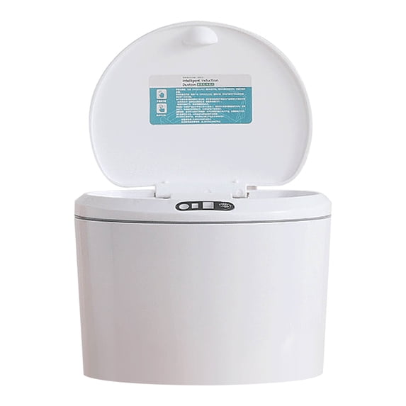 Fnyoxu Trash Can, Bathroom Smart touchless Trash Can 2 Gallon Automatic Motion Sensor Rubbish Can with Lid Electric Narrow Small Garbage Bin for Kitchen, Office, Living Room, toilet, Bedroom, RV