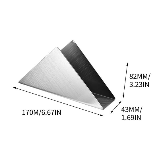 Fnyoxu Vertical Gold-plated Stainless Steel Napkin Holder