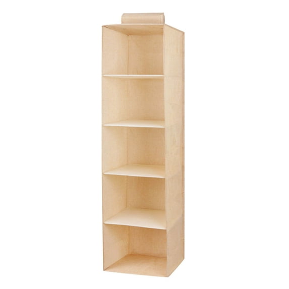 Fnyoxu Washable Imitation Linen Cotton And Linen Drawer Storage Wardrobe Hanging Bag Fabric Storage Bag Sundry Storage Hanging Bag