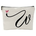 thumbnail image 1 of Fnyoxu You Send Love Makeup Case toiletry Bag Gift for Friend Makeup Bag for Best Friend Gifts(W), 1 of 5