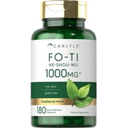 Fo Ti Root Extract | 1000mg | 180 Capsules for Men and Women | by Carlyle