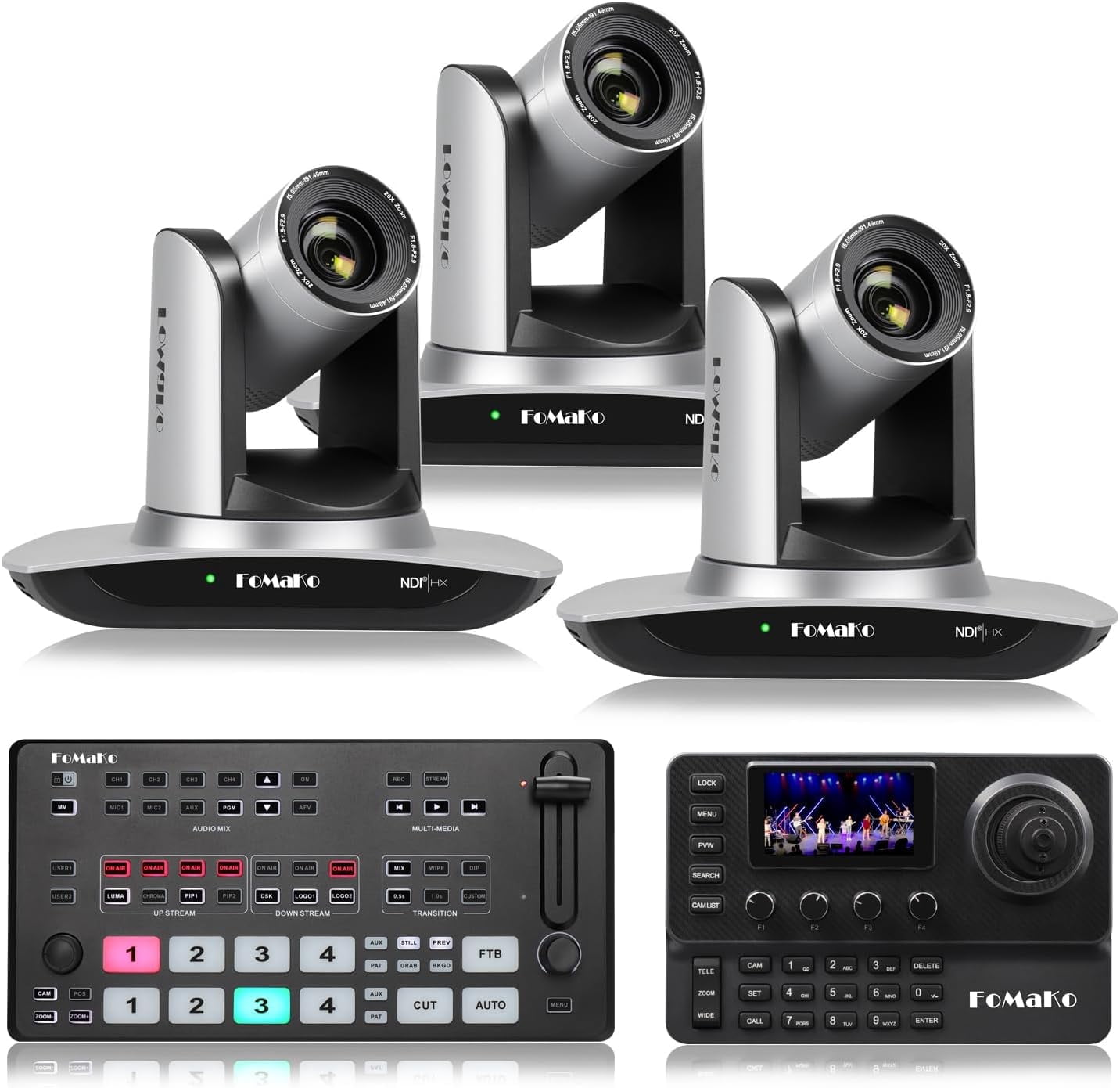 FoMaKo 20x Optical Zoom NDI FoMaKo 20x Optical Zoom NDI Camera Bundle ...