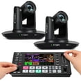 thumbnail image 1 of FoMaKo 20x NDI PTZ Camera Bundle(FMK20UH NDI-BX2+M3), 1 of 12