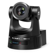 FoMaKo 60fps 4K NDI PTZ Camera 30x, Supports NDI HX3 4K 60fps Output, 30x Optical Zoom, Gen 3 AI Auto-Tracking, 3G-SDI/HDMI/USB/LAN PoE, Ideal for Church Worship & Live Studio, K630N