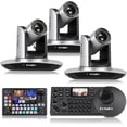 thumbnail image 1 of FoMaKo 1080P Video Camera Bundle(3 *20x optical zoom ptz camera+1*video switcher+1*ptz camera controller), 1 of 15