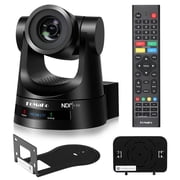 FoMaKo KN20A Pro 20x Optical Zoom NDI PTZ Camera, AI Auto-Tracking, 1080P60 H.265, 1/2.8-inch CMOS F1.8-F2.9, NDI|HX3, HDMI, 3G-SDI, USB 3.0, PoE, 255 Presets Black