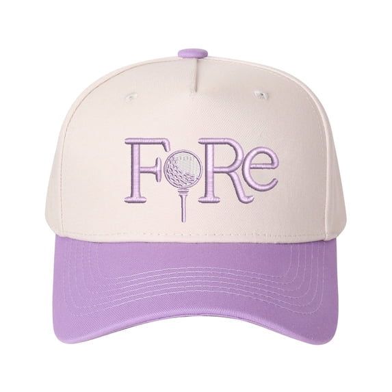 FoRe Embroidered Patchwork Trucker Cap | Adjustable Unisex Snapback, Golf Essential