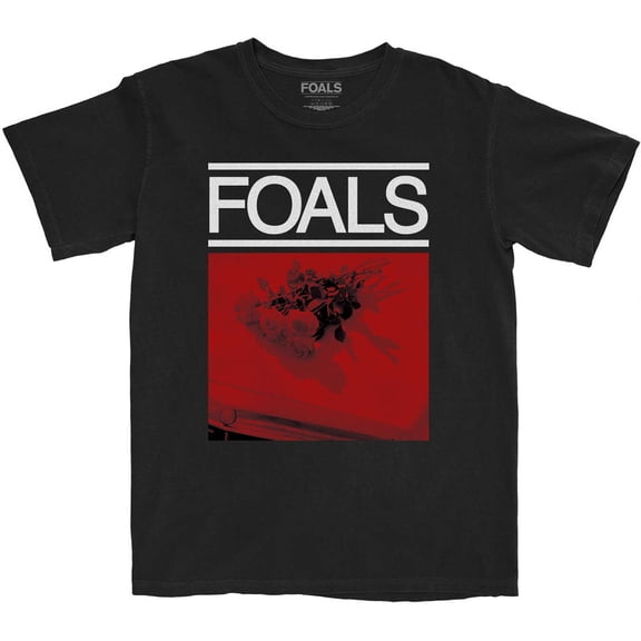 Foals Unisex T-Shirt Red Roses (Large)