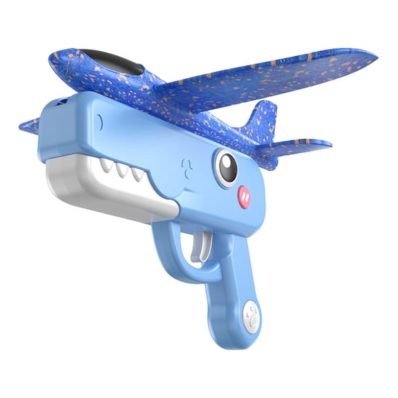 Foam Airplane Launcher Toy, Cute Dinosaur Glider Plane Flying Toys, Outdoor Sport Toys Long Flight Distance Airplane Toys for Birthday Gifts Party Favors
