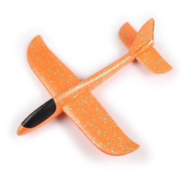 2x Large 48cm EPP Foam Glider Stunt Plane For Kids - Outdoor Garden Toy
