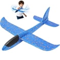 thumbnail image 1 of Foam Airplanes for Kids, 13.3" Throwing Glider Planes, Flying Styrofoam Airplane Toys for Boys & Girls, Outdoor Sports Play Toys, 1 of 3