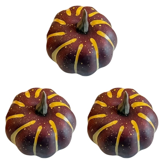 Foam Artificial Pumpkins,2.36 Inch Small Fake Pumpkins for Fall Crafts,Faux Pumpkin Table Decor for Mantel,Table Centerpiece,Halloween,Thanksgiving and Autumn Harvest Home Decor
