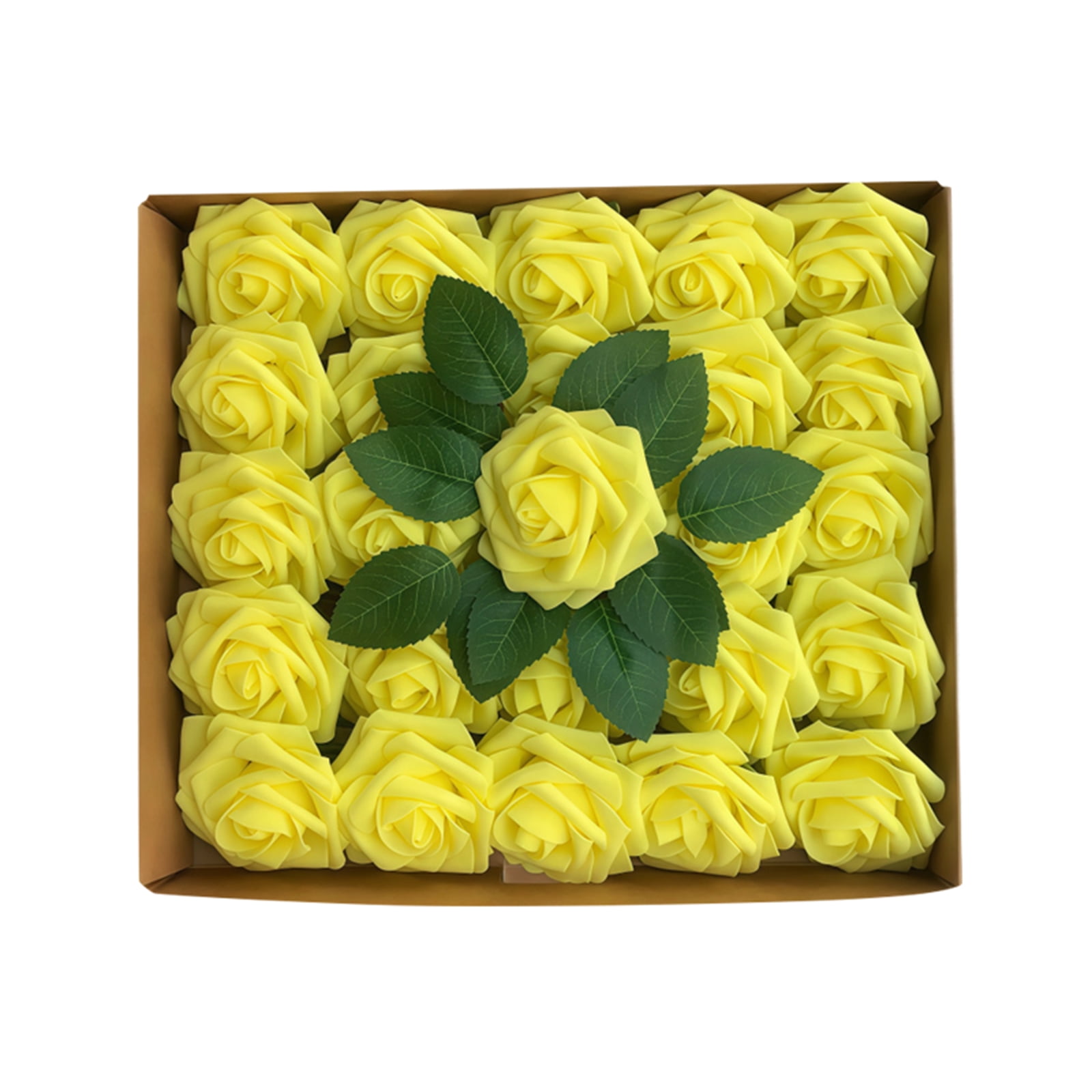 Foam Artificial Rose Heads Flowers for Wedding Bride Bouquet, Home ...