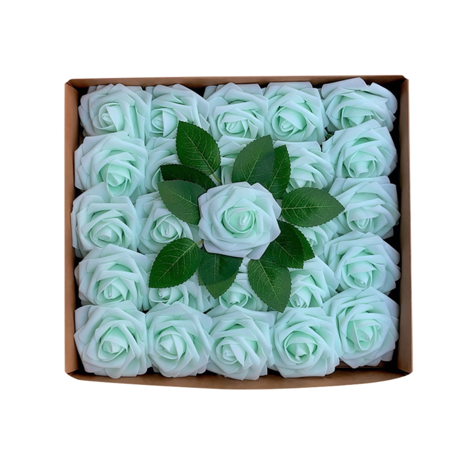 Foam Artificial Rose Heads Flowers for Wedding Bride Bouquet, Home ...