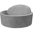 thumbnail image 1 of Foam Baby Ball Pit, 35.4"x 11.8" Ball Pits for Toddlers, Soft Round Kiddie Playpen Ball Pool for Kids with Soft Memory Sponge, Ideal Gift for Babies Indoor and Outdoor Game,Grey(Balls not Included), 1 of 7