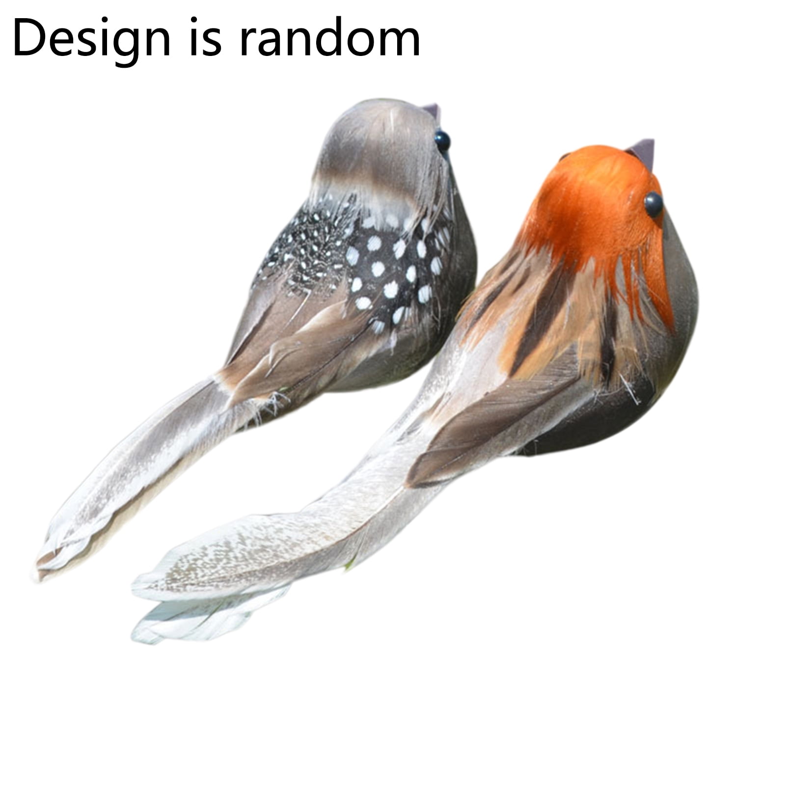 Foam Birds Lawn Figurine Ornament Photo Props Yard Garden Craft Decor ...